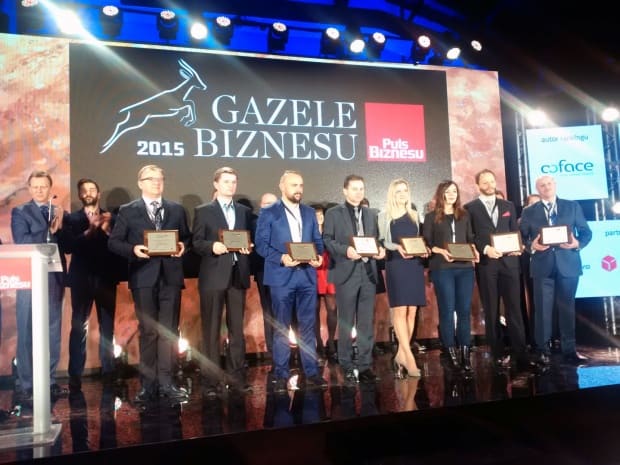 Gór-Stal wyróżniony "Gazelą Biznesu 2015"